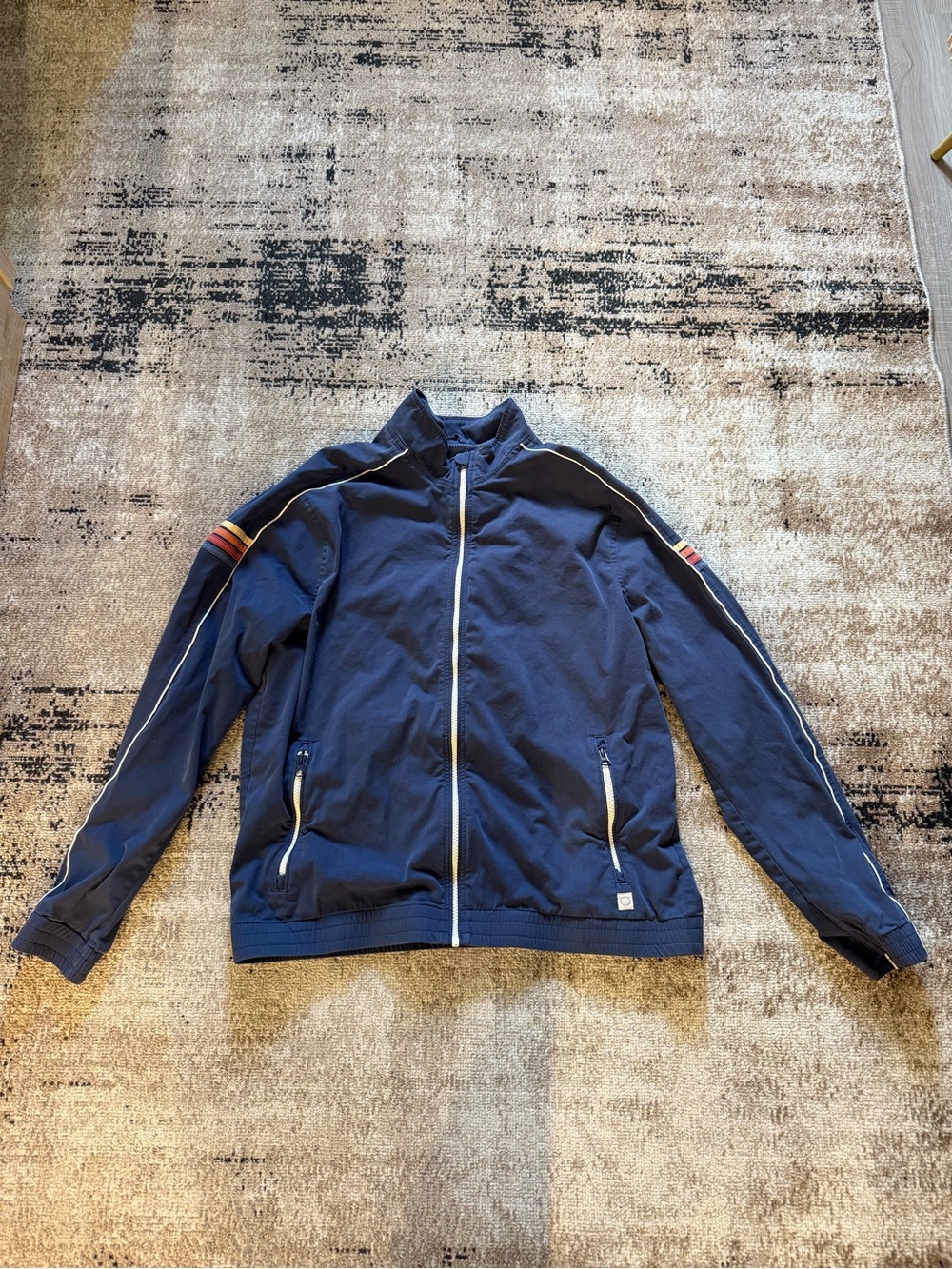 Men's Marine Layer Navy Windbreaker Jacket